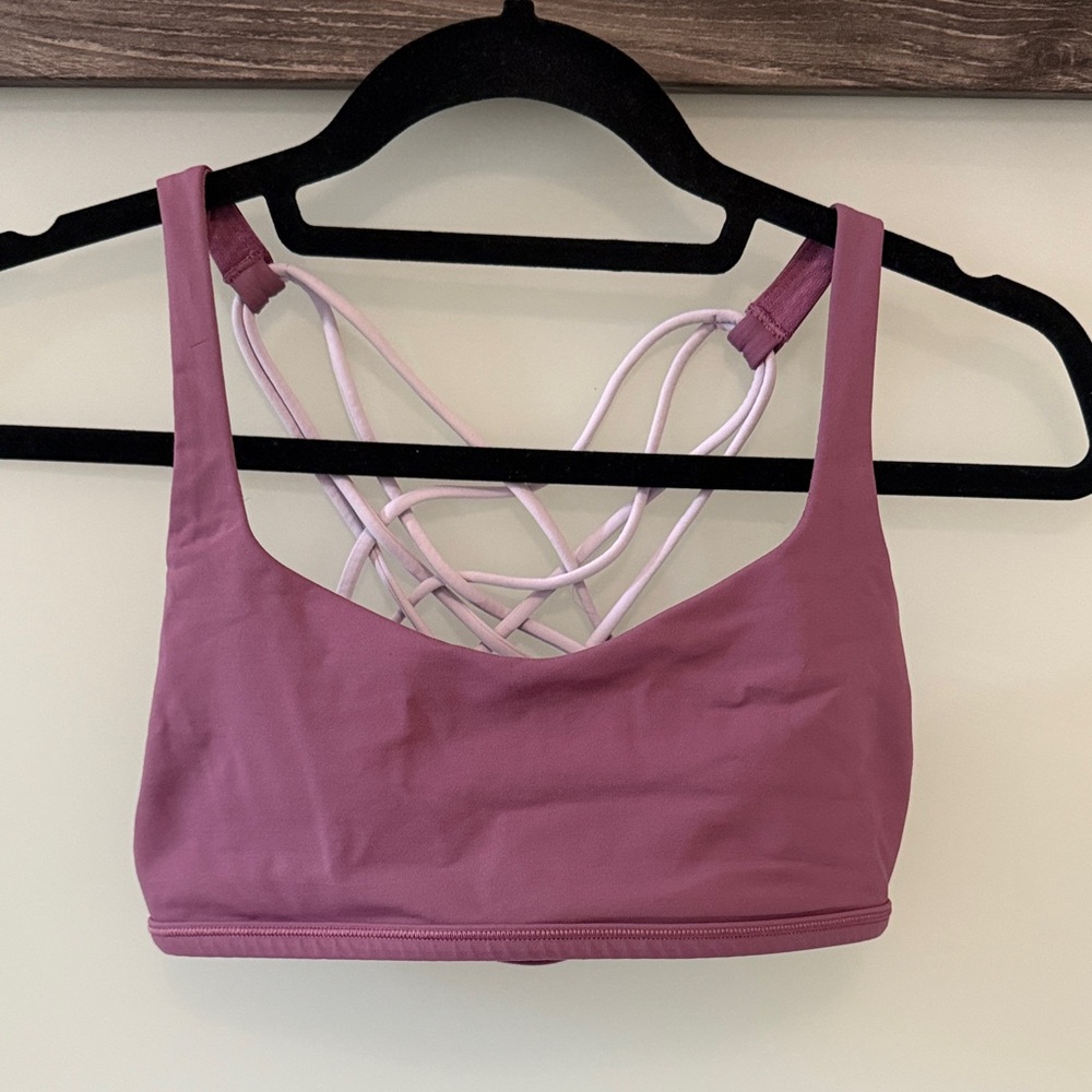 Lululemon Women's Mauve Sports Bra